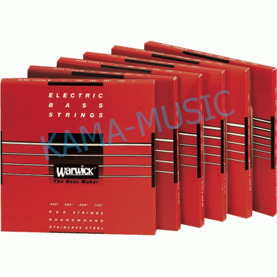 WARWICK 42200 M4 Set RED 045/105"